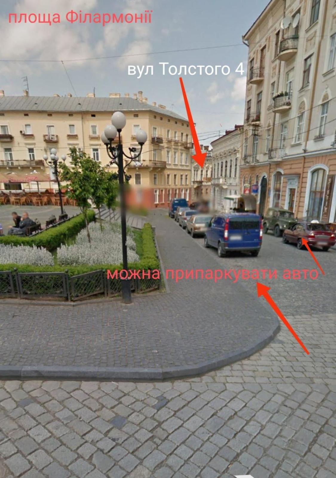 Apart Club Tolstogo Chernivtsi Exterior photo
